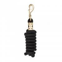 2440 ace lead rope black gold web