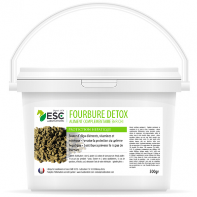 Fourbure Detox – Complément enrichi à base de plantes draînantes – Fourbure cheval